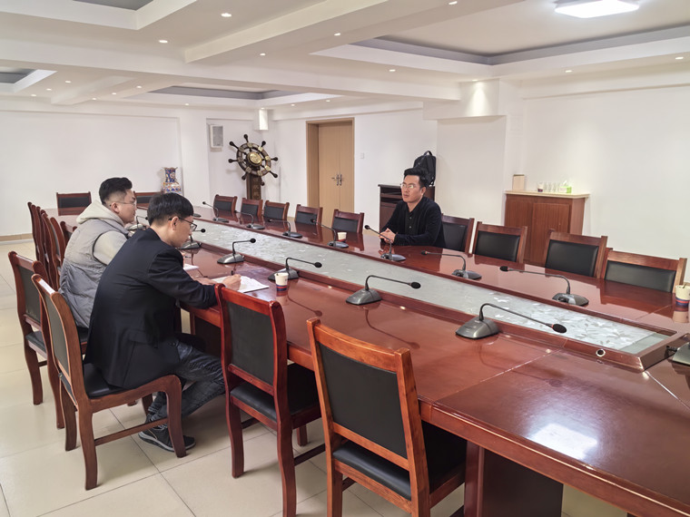 鲁南制药集团来威尼斯官网洽谈合作招聘事宜 